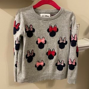 Minnie Mouse sweater Disney by Baby Gap sz 5